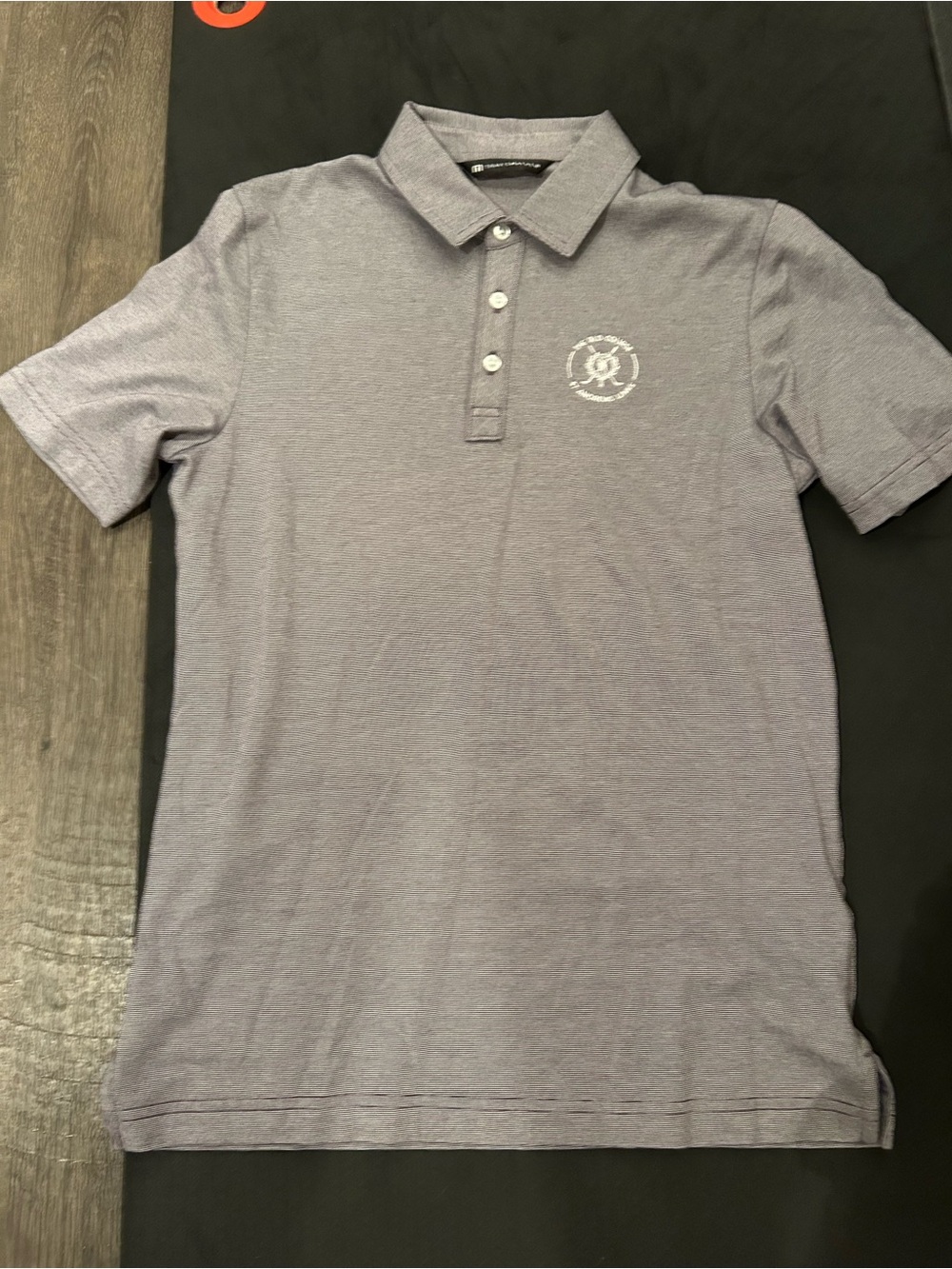 Travis Mathew St. Andrews Old Course Heather Polo with Crest